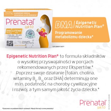 Prenatal Lakto 60 kapsułek
