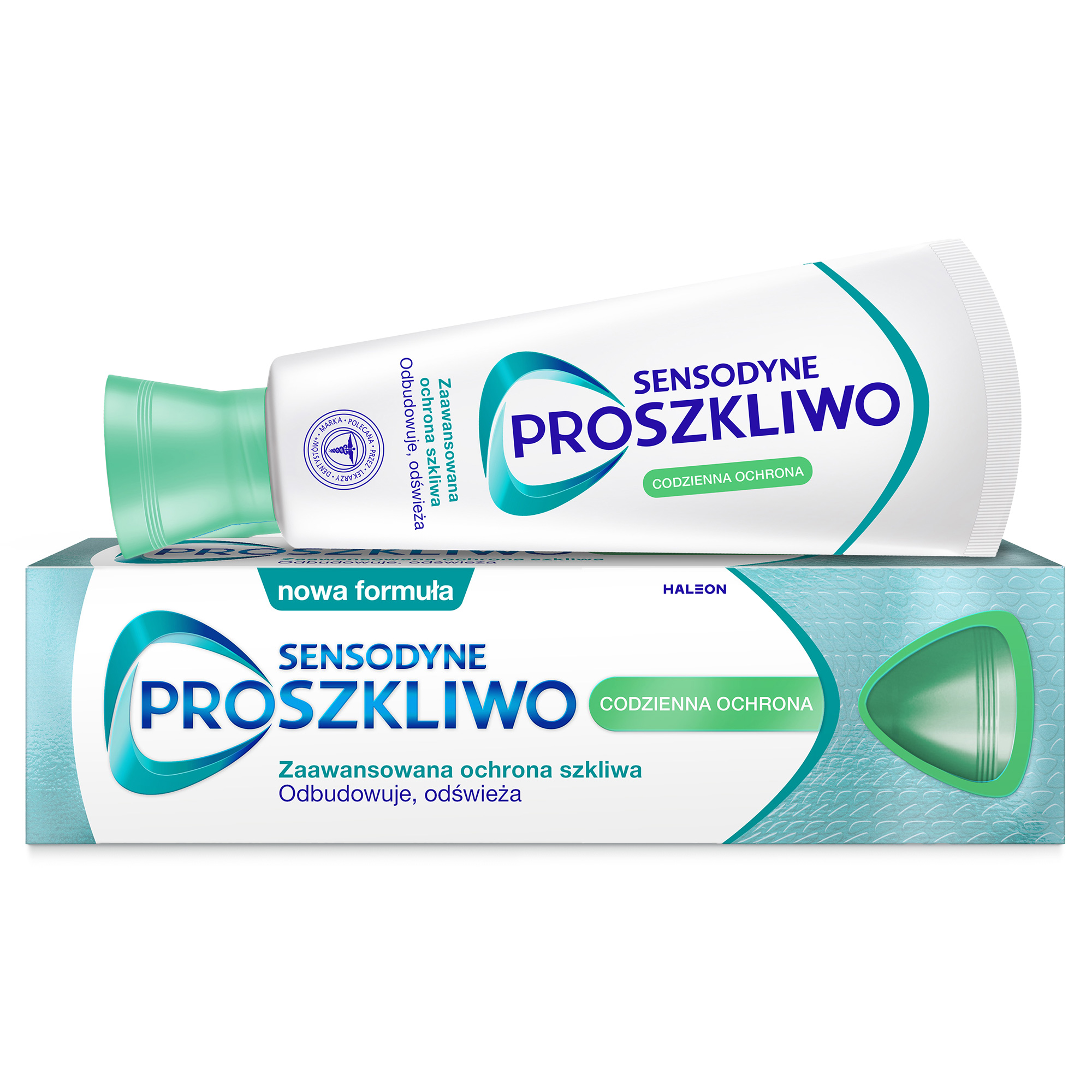 Sensodyne Proszkliwo Codzienna Ochrona, pasta do zębów z fluorkiem, 75 ml zdjęcie