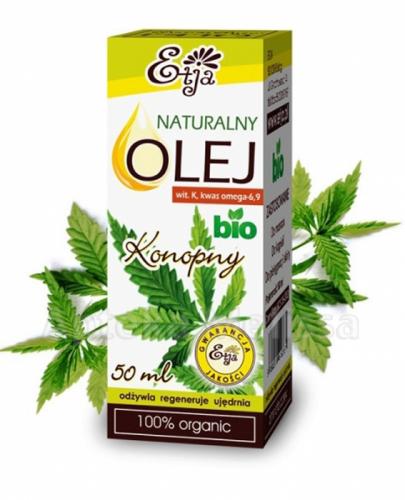 ETJA BIO Olejek konopny - 50 ml zdjęcie