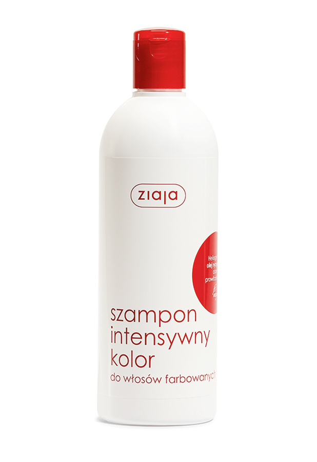Ziaja Intensywny Kolor szampon olej rycynowy 400 ml zdjęcie