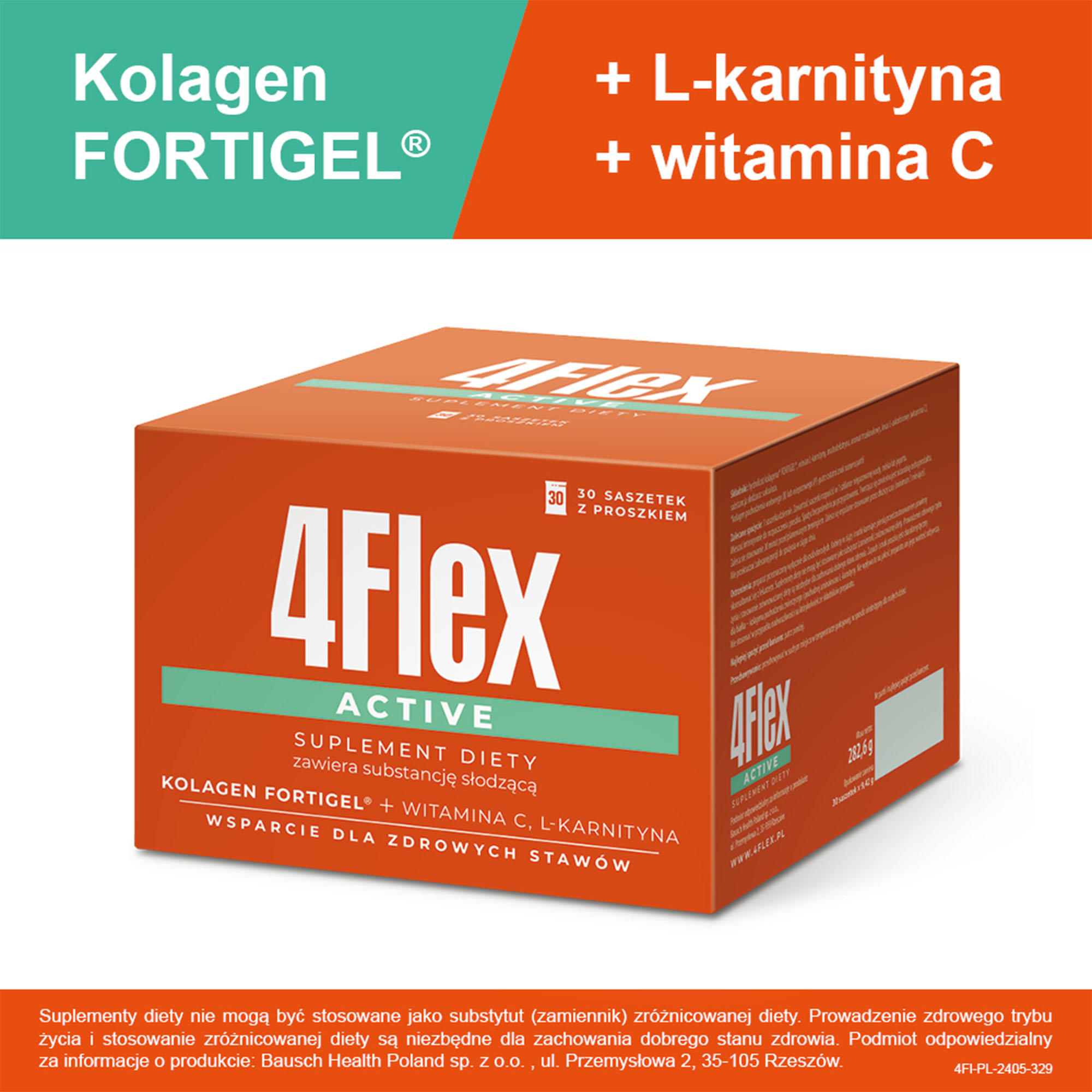 4Flex Active, saszetki, 30 sztuk