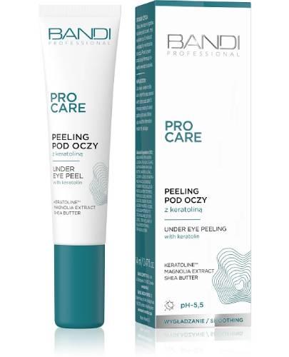 Bandi Pro care peeling pod oczy z keratoliną, 14 ml zdjęcie