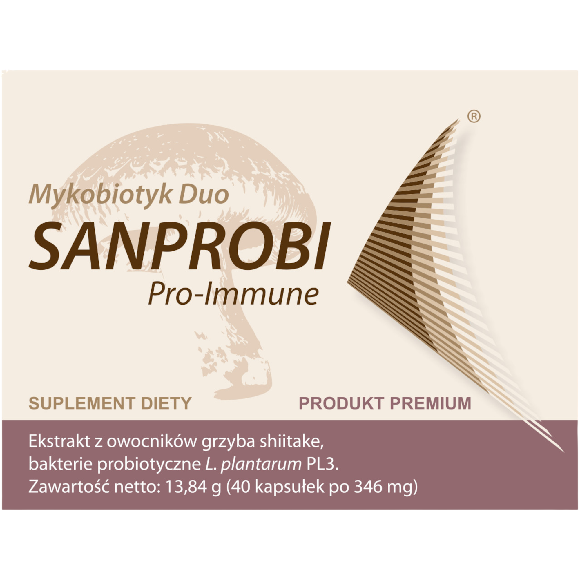 Sanprobi Pro-Immune, kapsułki, 40 sztuk zdjęcie