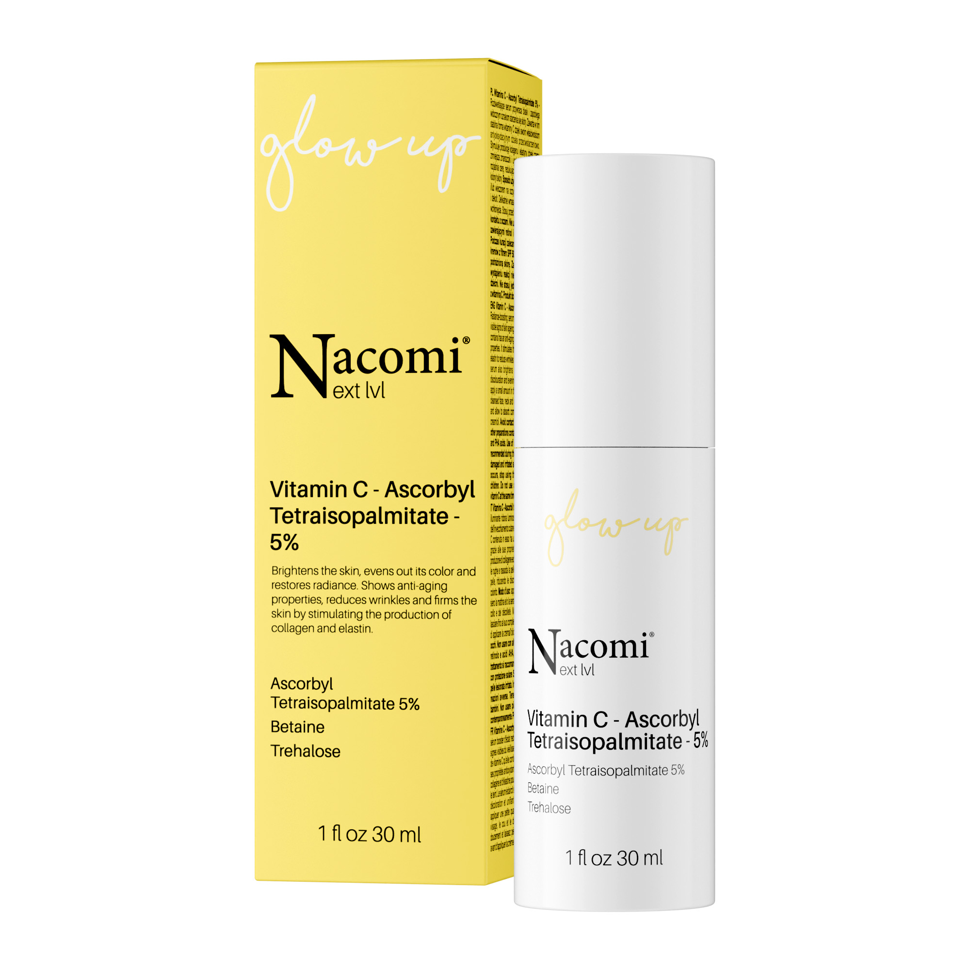 Nacomi Next Level Serum do twarzy Witamina C & Ascorbyl Tetraisopalmitate 5%, 30 ml zdjęcie