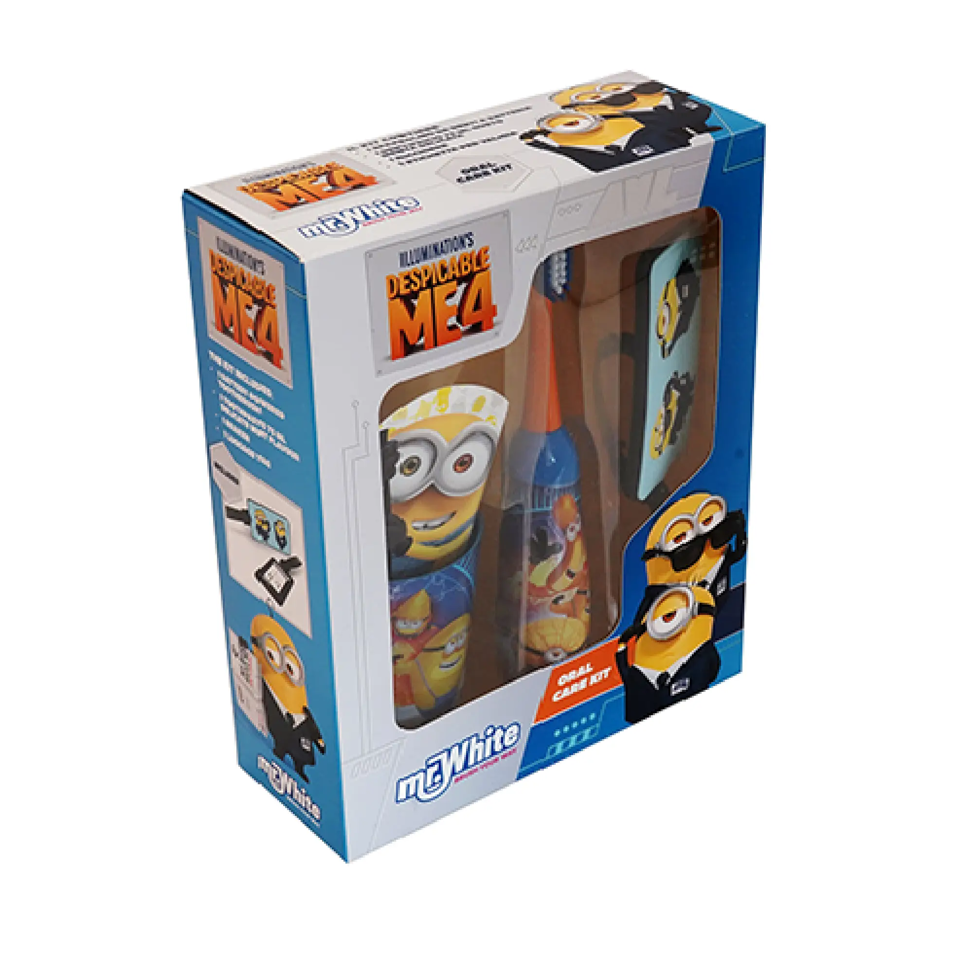 Zestaw do higieny jamy ustnej, Minionki z brelokiem, 1 szt zdjęcie