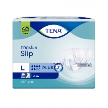 Tena ProSkin Slip Plus pieluchomajtki rozmiar L 30 sztuk