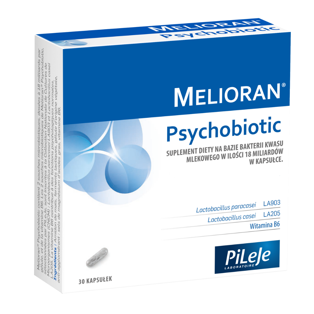 Melioran Psychobiotic, kapsułki, 30 sztuk