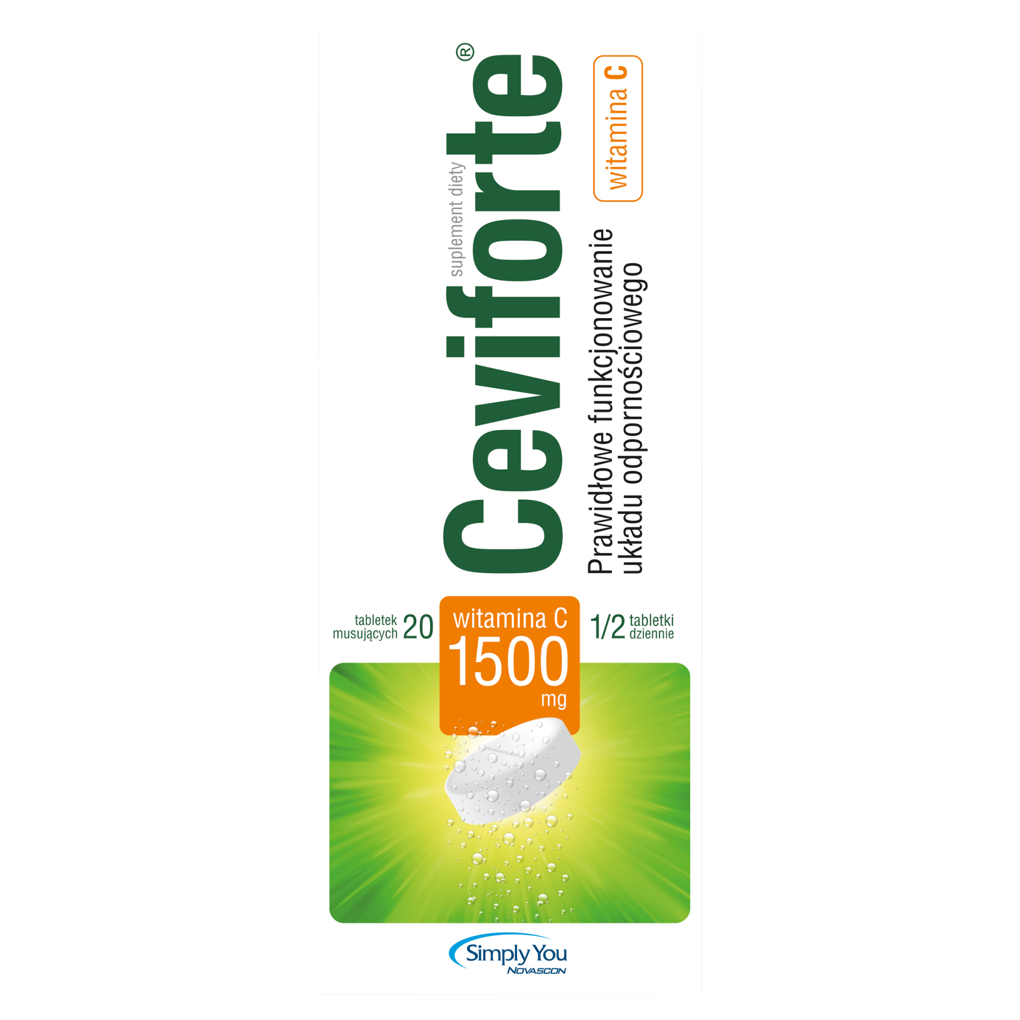 Ceviforte C 1500 20 tabletek musujących zdjęcie