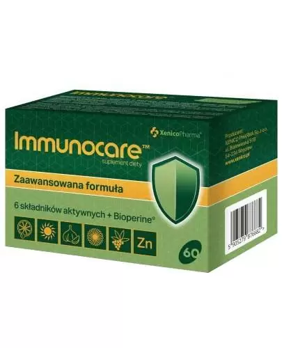 Immunocare 60 kapsułek zdjęcie