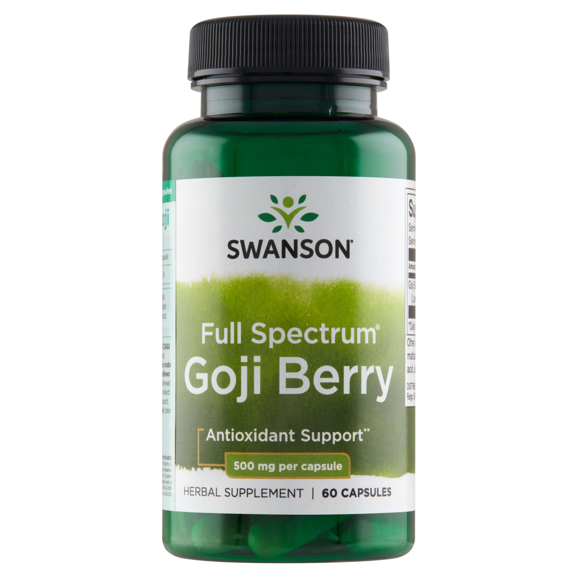 SWANSON Full Spectrum Goji - 60 kaps. zdjęcie