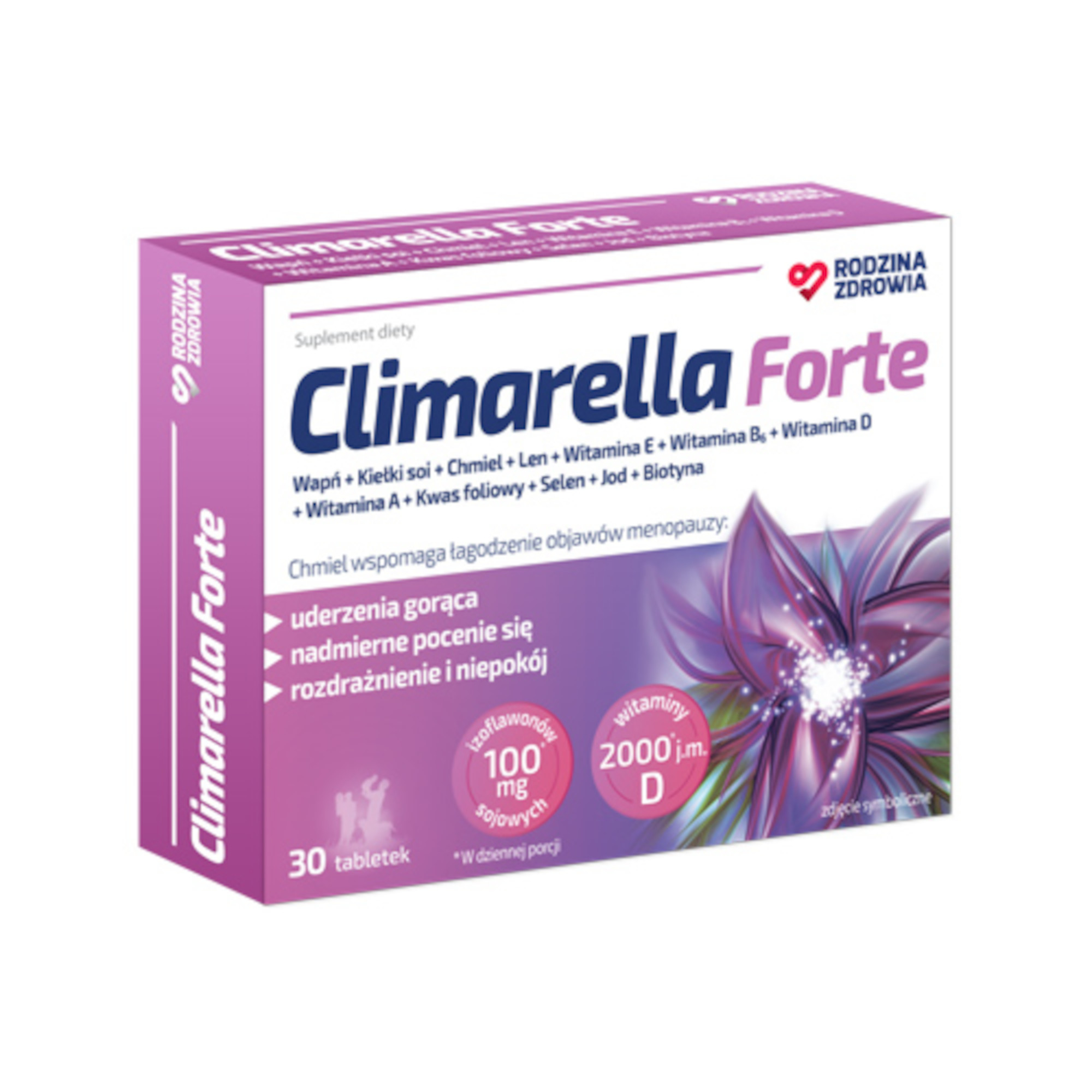 Rodzina Zdrowia Climarella Forte, tabletki, 30 sztuk zdjęcie