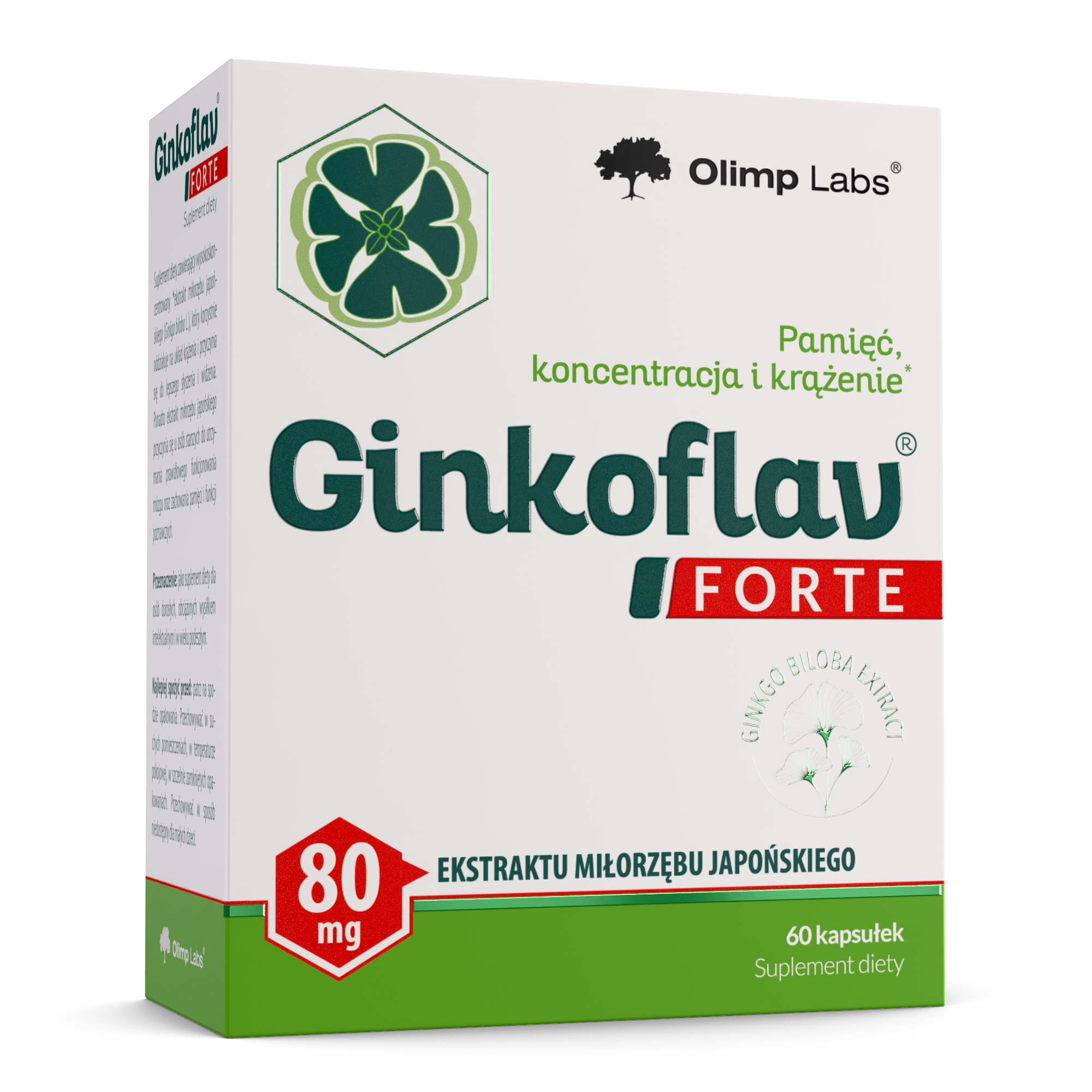 OLIMP GINKOFLAV FORTE, 60 kapsułek zdjęcie
