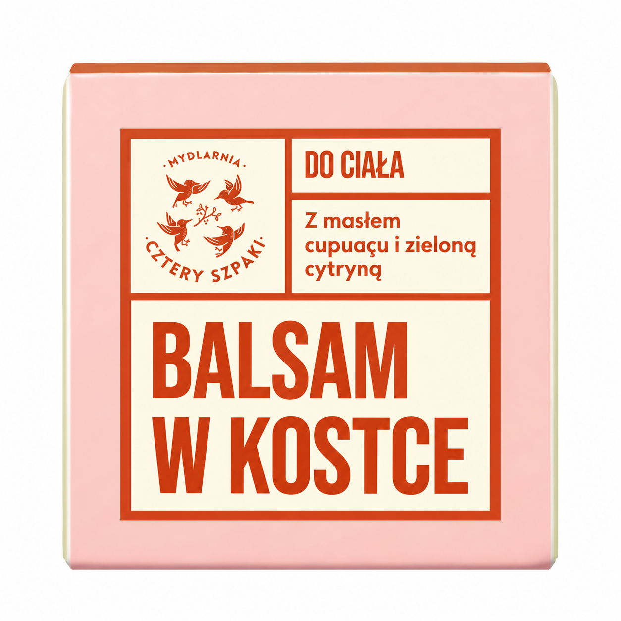 Mydlarnia Cztery Szpaki Balsam do ciała w kostce, 75 g zdjęcie