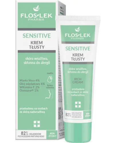 Flos-Lek Sensitive krem tłusty 50 ml zdjęcie