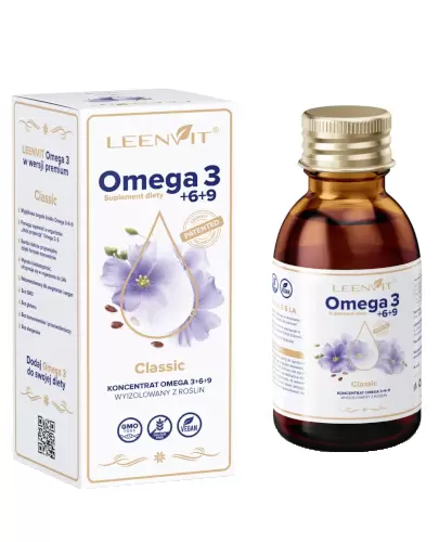 Leenvit Omega 3+6+9 Kids 125 ml zdjęcie