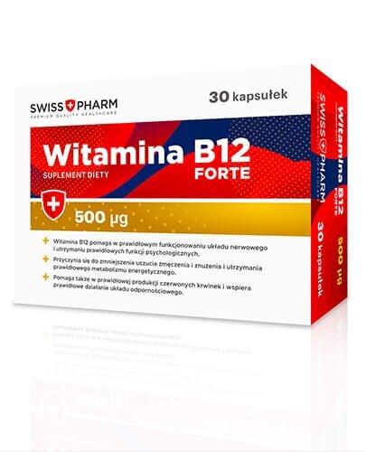 Swiss Pharm Witamina B12 Forte, 30 kapsułek zdjęcie