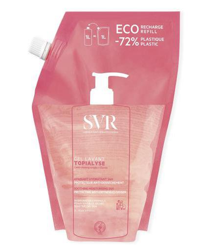 SVR Topialyse Gel Lavant żel do mycia ciała zapas 1000 ml zdjęcie