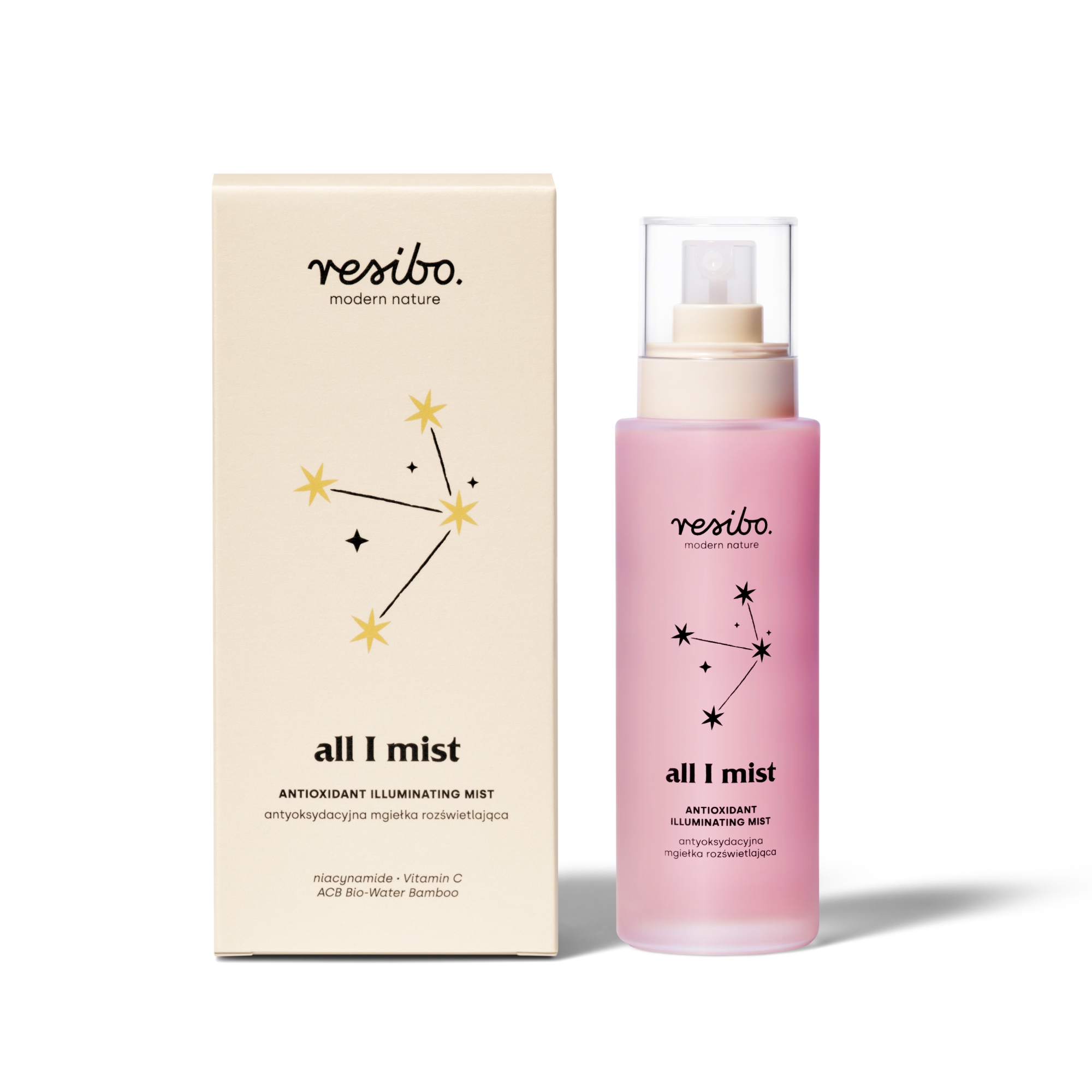 Resibo All I Mist antyoksydacyjna mgiełka rozświetlająca, 30 ml zdjęcie