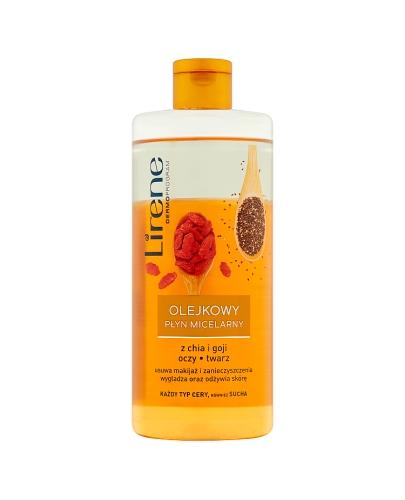 Lirene Olejkowy Płyn micelarny z chia i goji - 400 ml - cena, opinie, właściwości zdjęcie