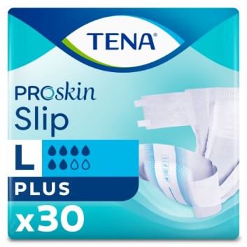 Tena ProSkin Slip Plus pieluchomajtki rozmiar L 30 sztuk