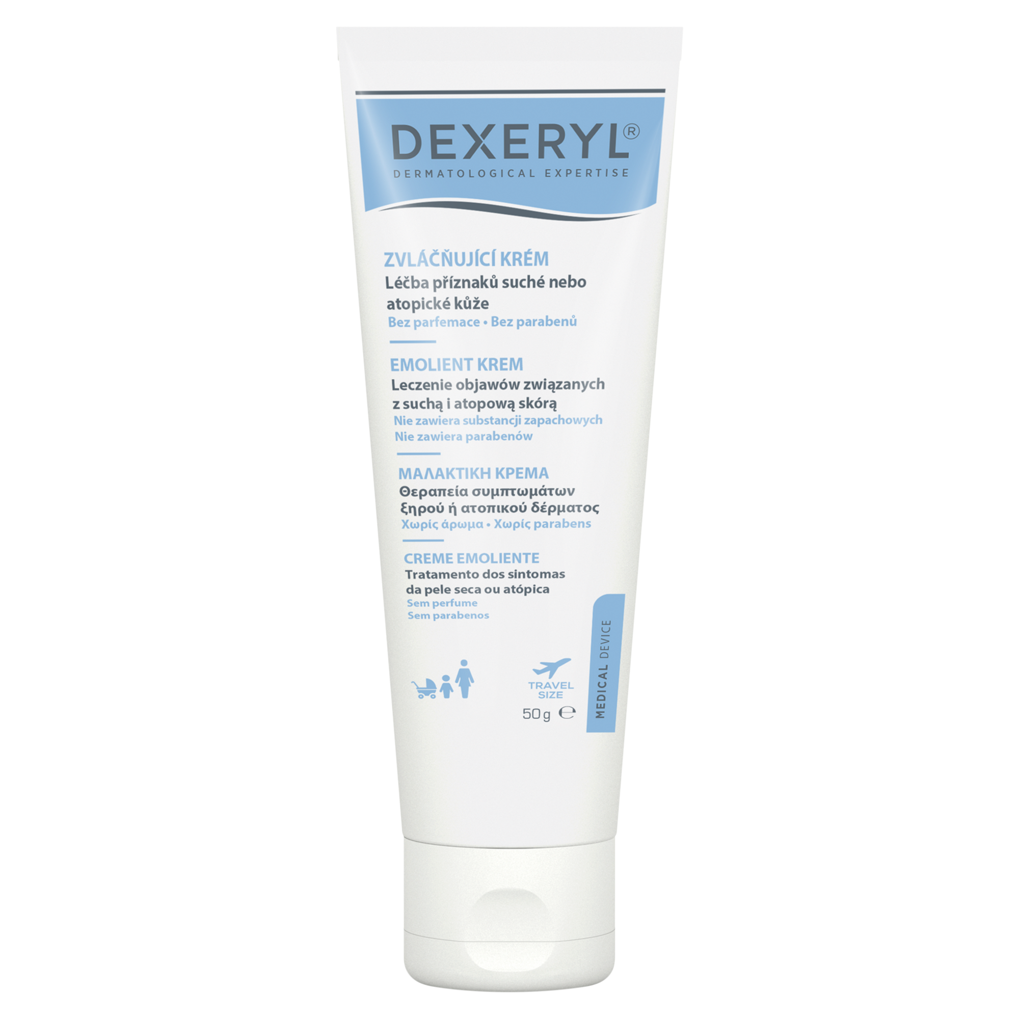 Dexeryl Emolient Krem, Na suchą skórę, 50 g  zdjęcie