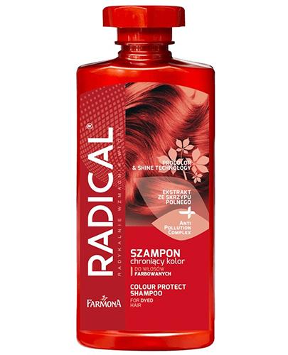 Farmona Radical Szampon chroniący kolor do włosów farbowanych i z pasemkami - 400 ml - cena, opinie, właściwości zdjęcie