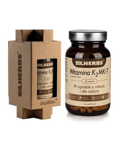 SOLHERBS Witamina K2MK-7 60 kapsułek zdjęcie