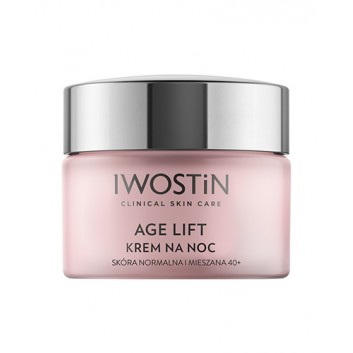Iwostin Age Lift Krem na noc dla cery mieszanej, 50 ml, cena, opinie, skład