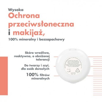 AVENE Bardzo wysoka ochrona przeciwsłoneczna Podkład SPF50 Beżowy, 10 g