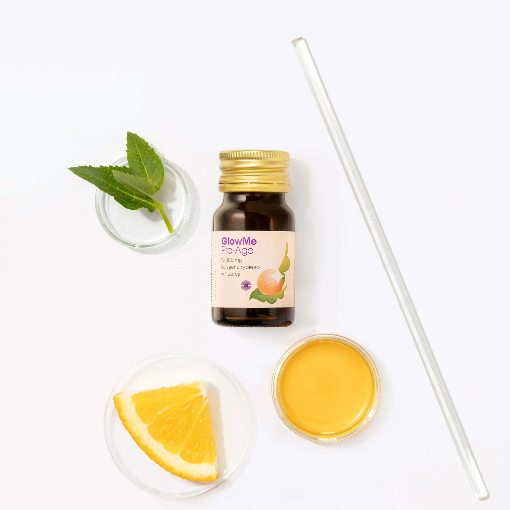 Health Labs Care, GlowMe, smak ananas-mango, saszetki, 30 sztuk