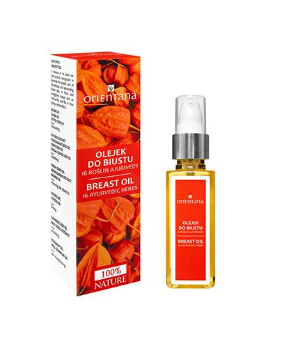 ORIENTANA BIO Olejek do biustu 16 roślin ajurwedy - 50 ml zdjęcie