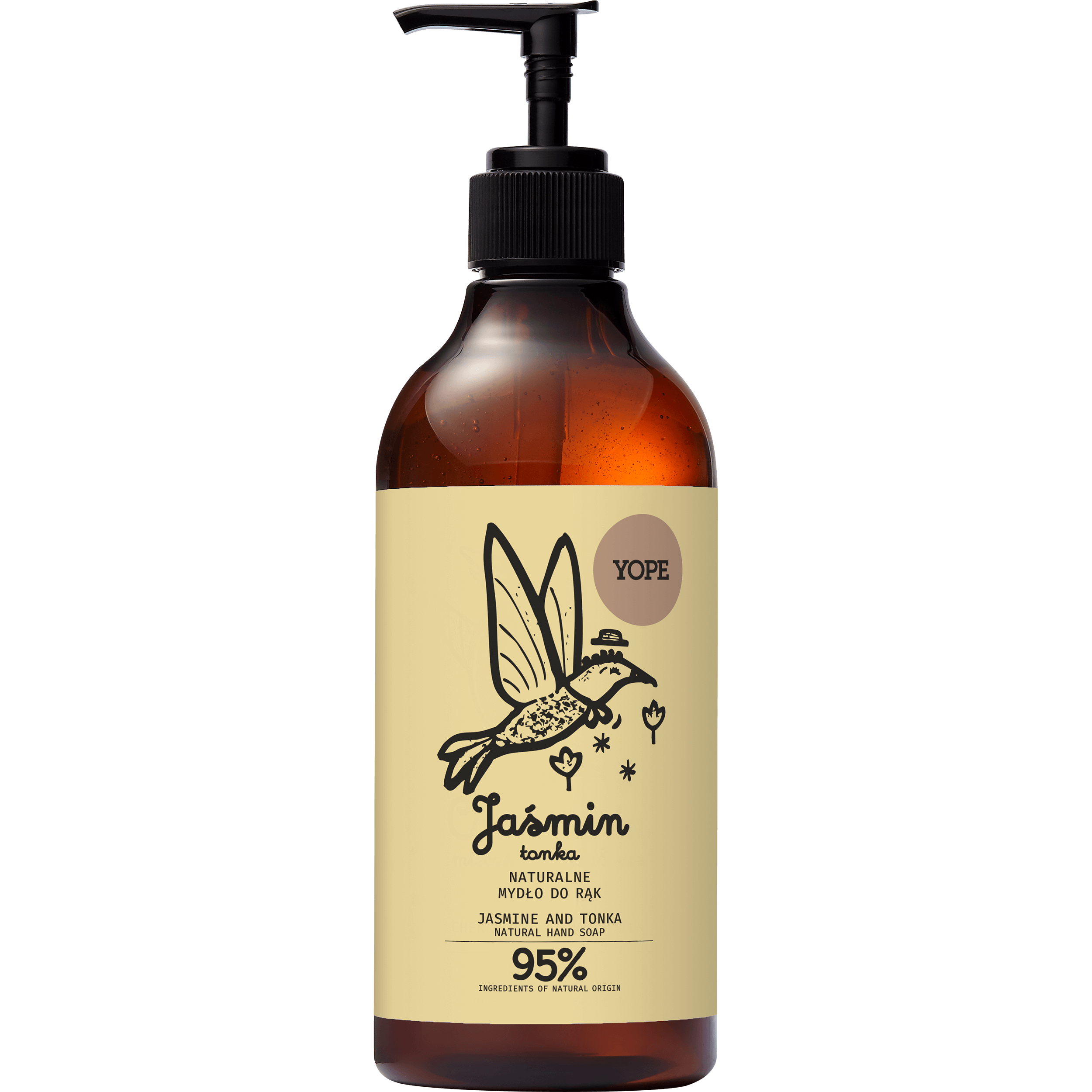 Yope Jaśmin Tonka, mydło w płynie, 500 ml zdjęcie