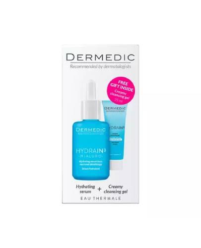 Dermedic, HYDRAIN serum nawadniające 30 ml + kremowy żel do mycia 25 ml zdjęcie