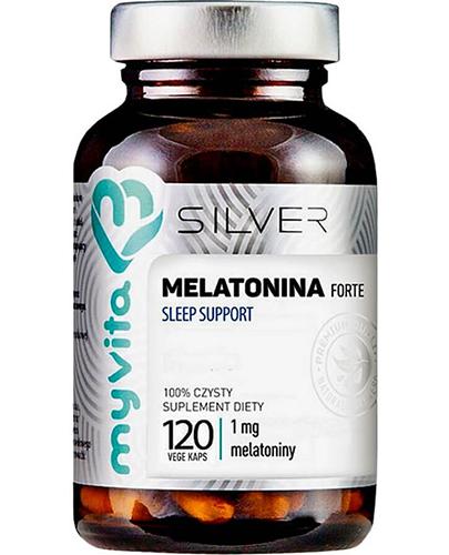 MyVita Silver Pure 100 % Melatonina Forte, kapsułki, 120 sztuk zdjęcie