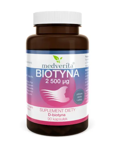 Medverita Biotyna 2500 µg 90 kapsułek zdjęcie