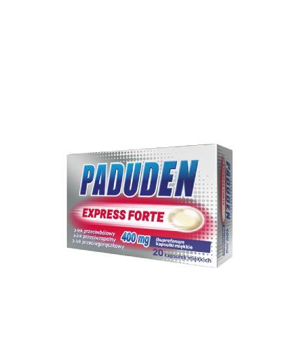 PADUDEN Express Forte 400 mg, 20 kapsułek zdjęcie