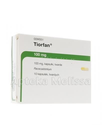 TIORFAN 100 mg - 10 kaps. zdjęcie