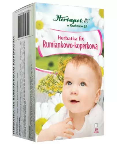 Herbapol Herbatka fix rumiankowo-koperkowa 20 saszetek zdjęcie