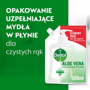 Dettol Aloe Vera Mydło do rąk w płynie, 500 ml