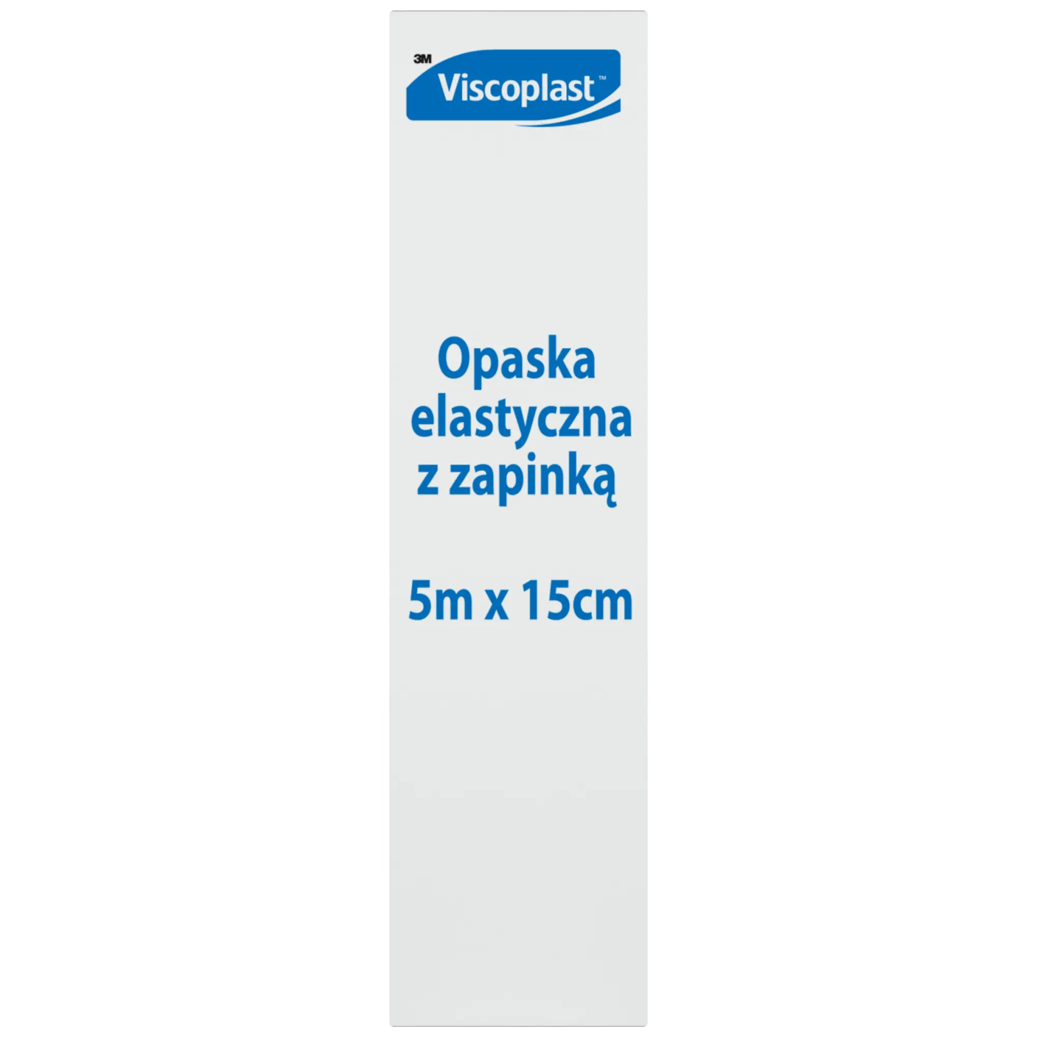 Viscoplast opaska elastyczna z zapinką 5m x 15cm 1 sztuka