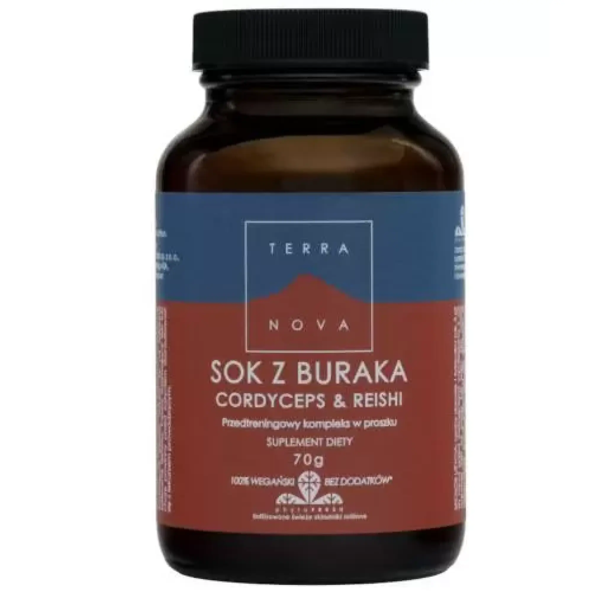 Terranova, Sok z buraka Cordyceps & Reishi - 70 g. zdjęcie
