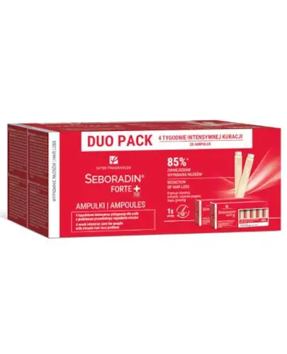 Seboradin FORTE Ampułki Duo Pack 28 x 5,5 ml zdjęcie
