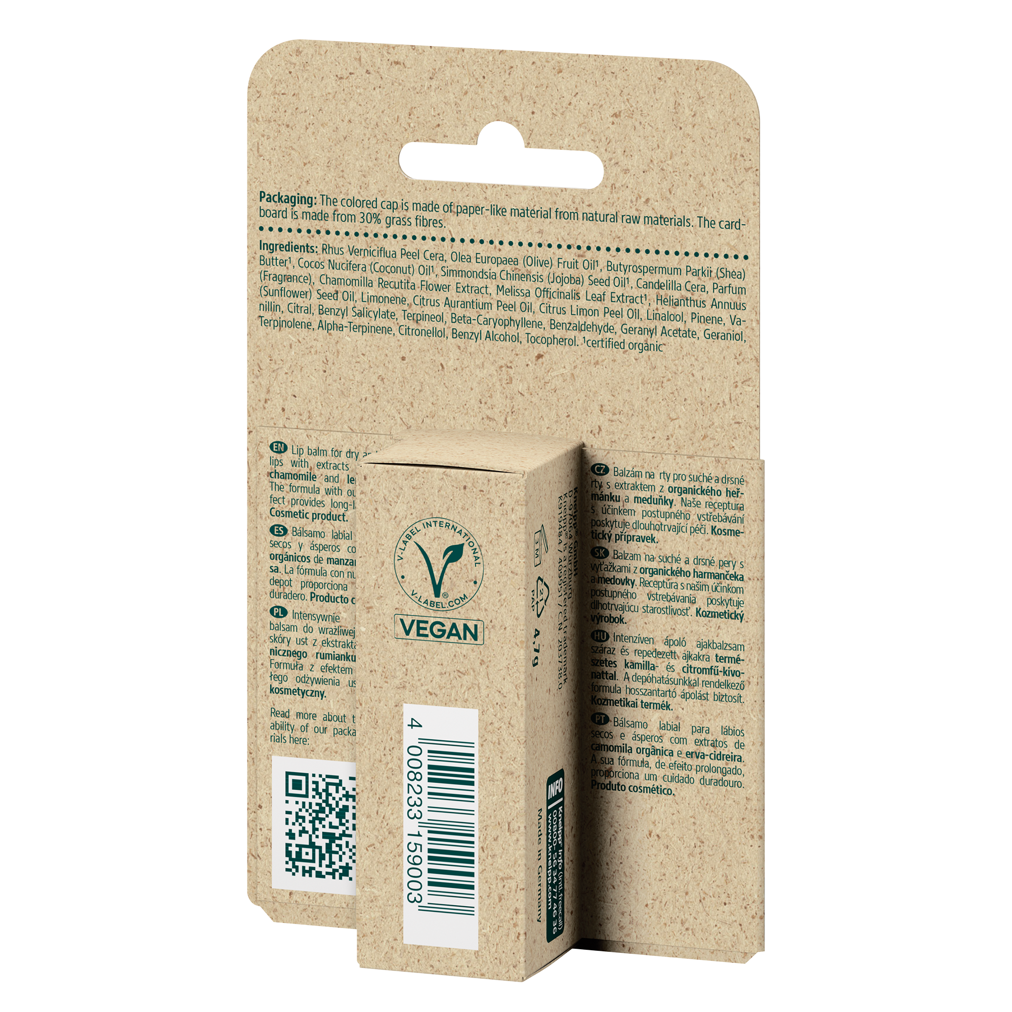 Kneipp Balsam do ust Repair & Prevent Melisa i rumianek, 4,7 g