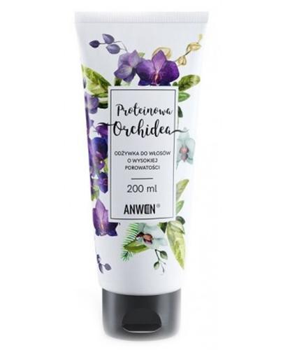 Anwen Proteinowa Orchidea Odżywka do włosów o wysokiej porowatości - 200 ml - cena, opinie, wskazania zdjęcie
