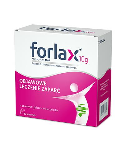 Forlax 10 g, proszek do sporządzania roztworu doustnego, 20 saszetek zdjęcie