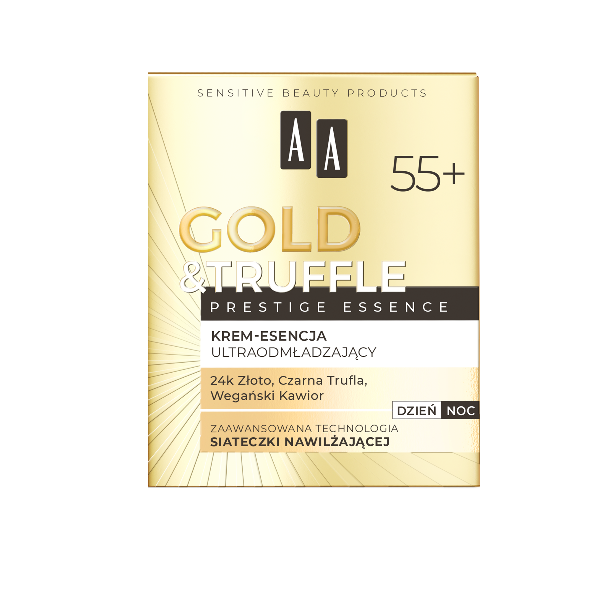 AA Gold & Truffles Prestige Essence 55+ Ultraodmładzający krem-esencja, 50 ml zdjęcie
