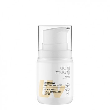 Eeny Meeny, Ochronny krem do twarzy UVA UVB SPF 50+, bez pigmentu, 50 ml zdjęcie