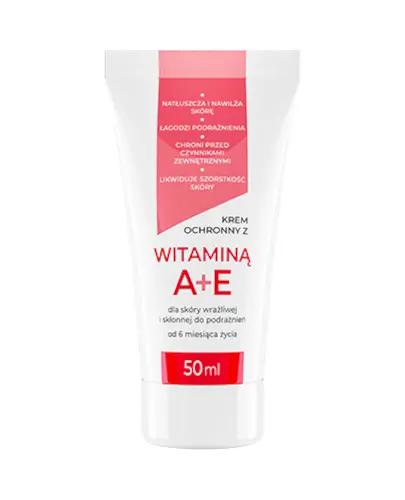 Krem ochronny z witaminą A+E, 50 ml zdjęcie
