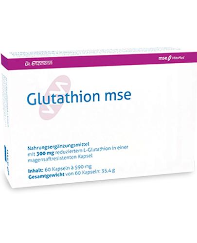 Glutathion mse - 60 kaps. - cena, opinie, dawkowanie zdjęcie