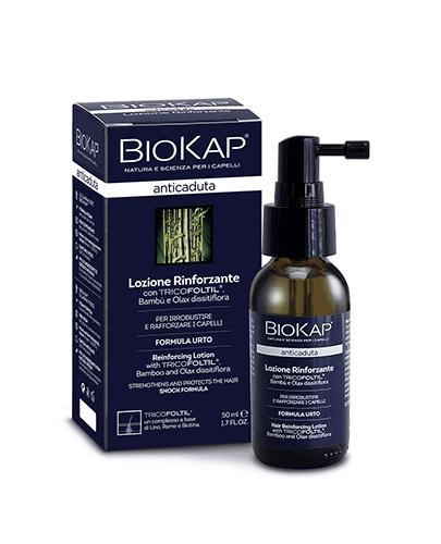 Biokap Anticaduta Lotion przeciw wypadaniu włosów - 50 ml - cena, opinie, właściwości  zdjęcie